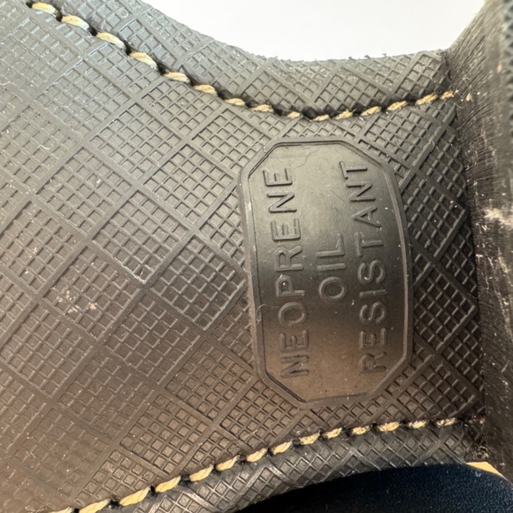 Frye Women's Black Harness 12R Leather Boots 7 - Picture 8 of 9